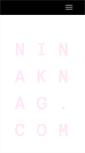 Mobile Screenshot of ninaknag.com